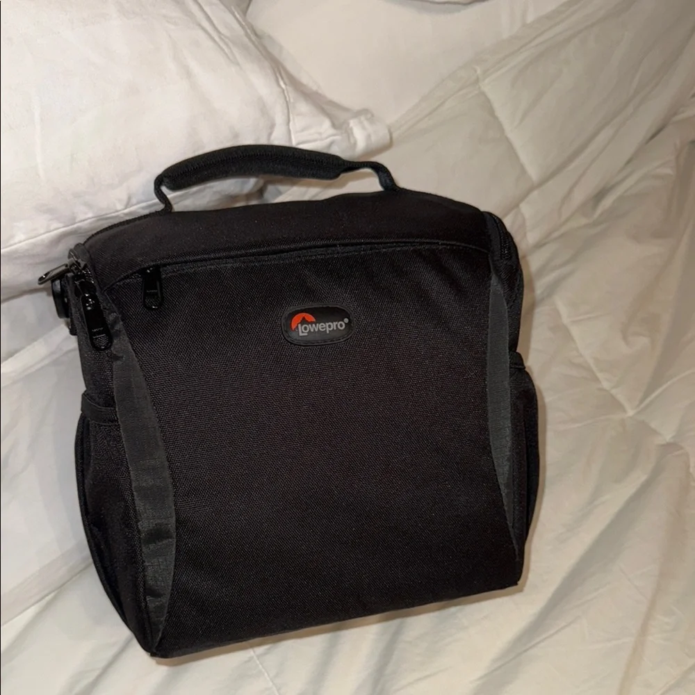 Lowepro Black camera Bag with Padded Protection and Durable Design